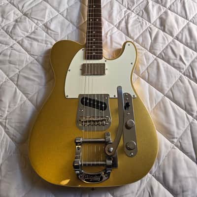 Squier Classic Vibe '60s Telecaster Custom SH Bigsby 2025 - Present - Aztec Gold image 1