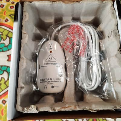Behringer Guitar Link UCG102 Guitar-to-USB Audio Interface 2014 - Present - Standard image 1