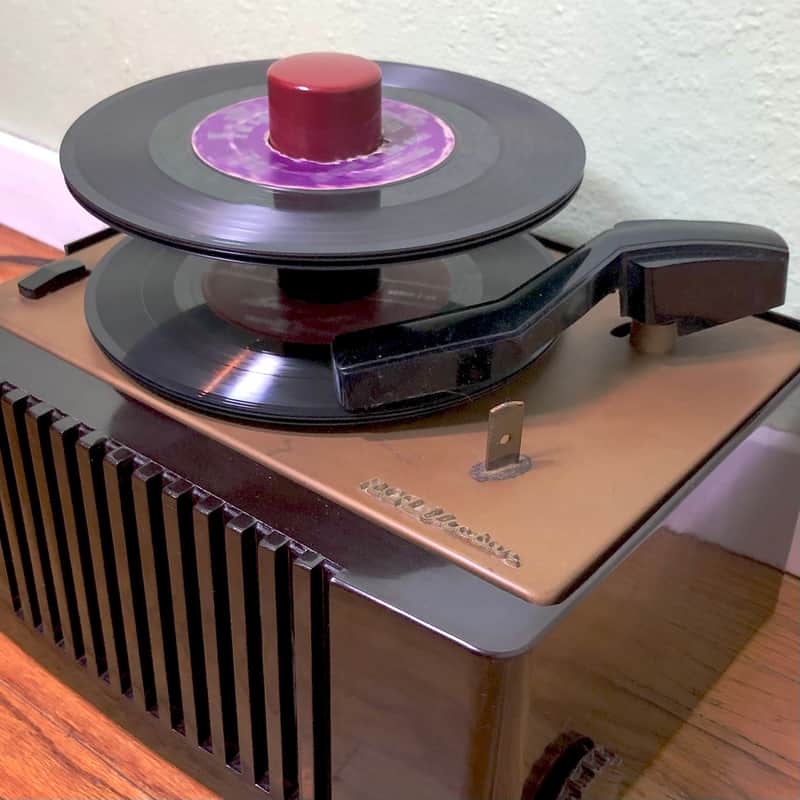 RCA 50's Tube 45 Singles Changer - FULLY Restored - turntable image 1