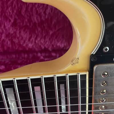 Gibson SG custom 1975 - Polaris white - 100% original - No break image 6