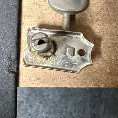 Fender Kluson Tuner High E No line 1951-1957 - Nickel image 3
