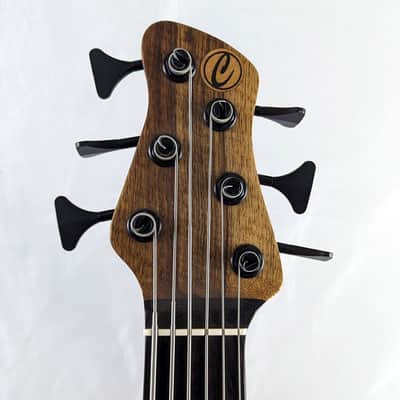 TOM CLEMENT Jon Custom Singlecut 6-String Unlined Fretless Bass w/Gig Bag (#102) image 7