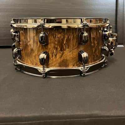 Tama LGM146 6x14" S.L.P. Series G-Maple Snare Drum 2019 - Present - Kona Mappa Burl image 7