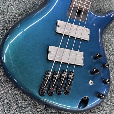 Ibanez Bass Workshop SRMS720 Blue Chameleon Multi-Scale Bass USED - MINT image 2