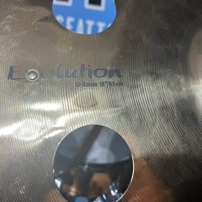 Sabian 18" Evolution HHX O-Zone Dave Weckl with 8-Rivets 1150g New in Bag image 3