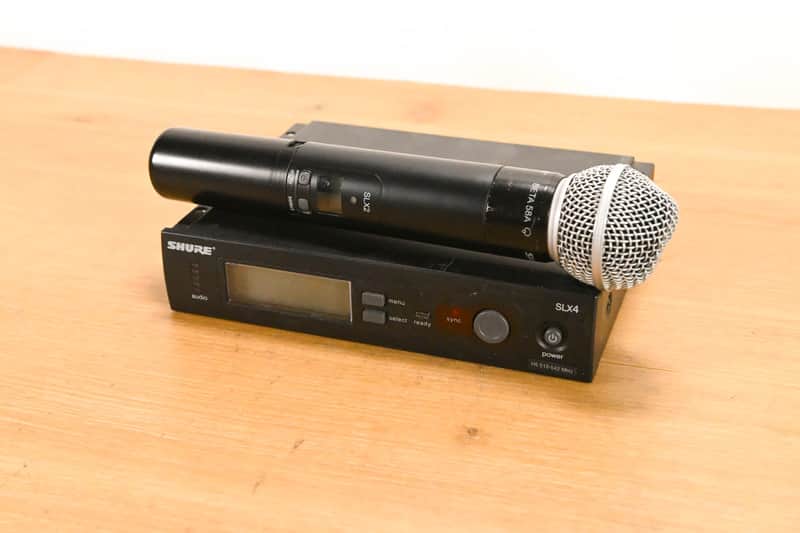 Shure SLX24/BETA58A Handheld Wireless System - H5 Band (NO POWER SUPPLY) CG01YDE image 1