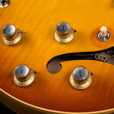 Gibson Custom Shop PSL '64 ES-335 Figured Reissue Gloss Antiquity Burst 7.14 #140692 image 15