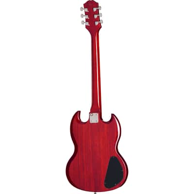 Epiphone SG Tribute Left Handed Electric Guitar - Cherry image 2