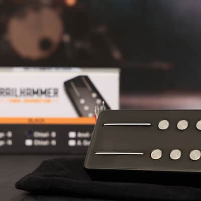 RAILHAMMER Chisel Bridge Black Humbucker Pickup