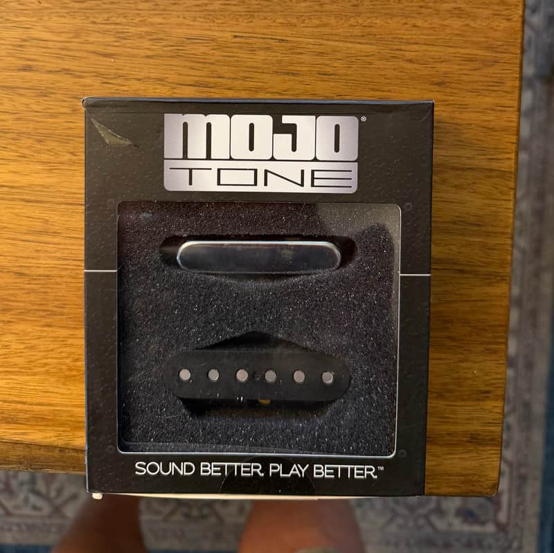Mojotone Quiet Coil Broadcaster Tele Pickup Set Chrome image 1