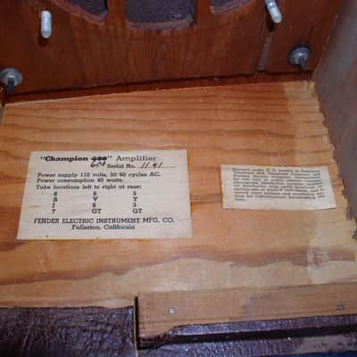 Fender Champion 600 “TV Front” 1948–49 image 9