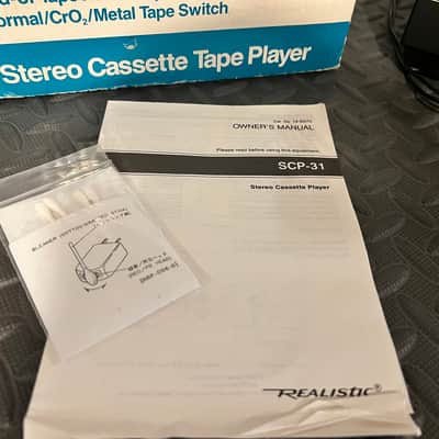 Realistic SCT-31 Stereo Cassette Deck With Box image 6