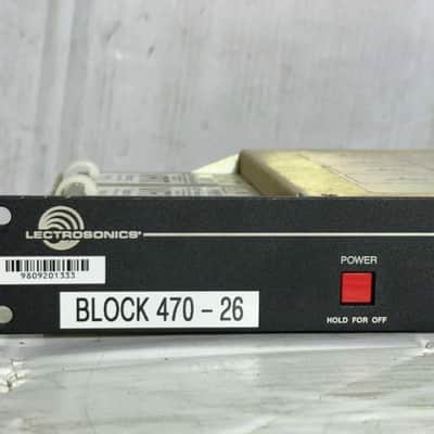 Lectrosonics VR Venue Receiver Block 470-26 Digital Hybrid Wireless #6157 (THS) image 17