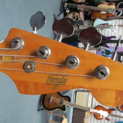 Hondo II 70's Electric Bass Guitar image 3