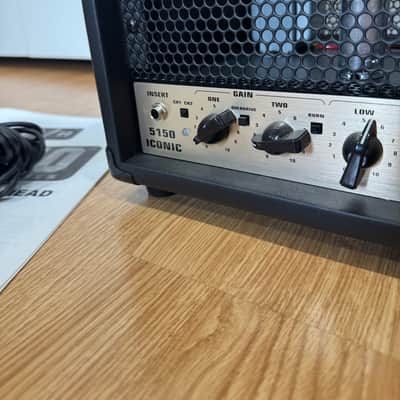 EVH 5150 Iconic Series EL34 2-Channel 15-Watt Guitar Amp Head 2025 - Present - Black image 3