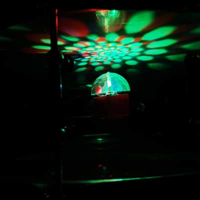 SNS Acrylic snare with disco lighting image 4
