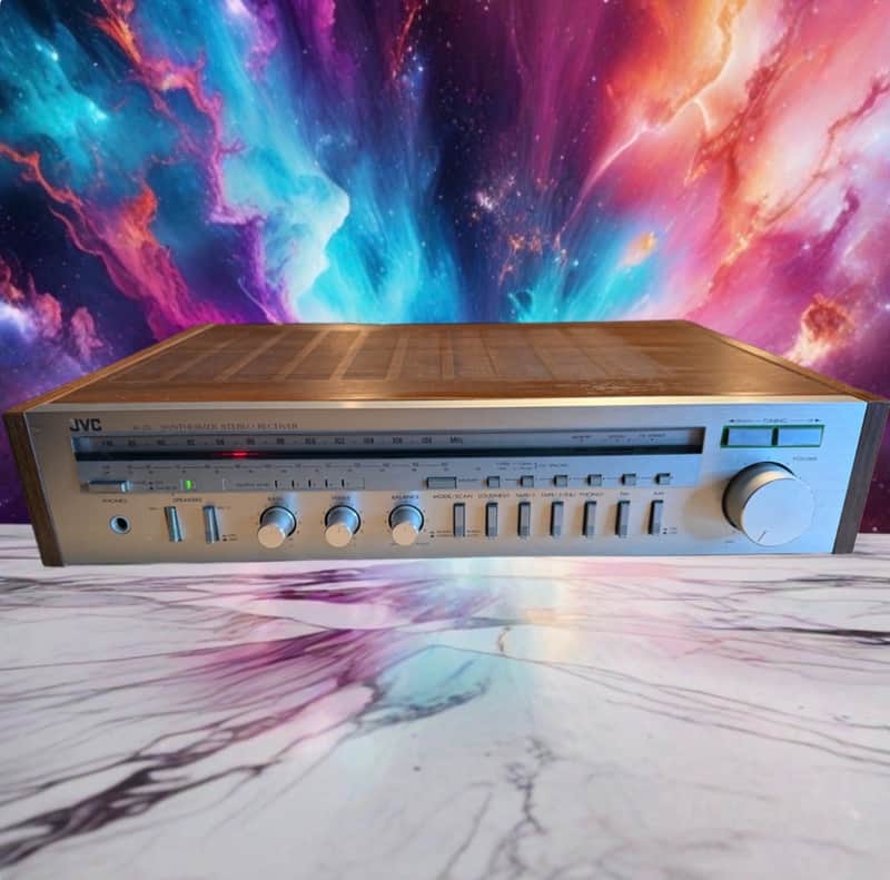 JVC R-2X AM/FM Synthesizer Stereo Receiver Phono Input Vintage Japan Tested image 1