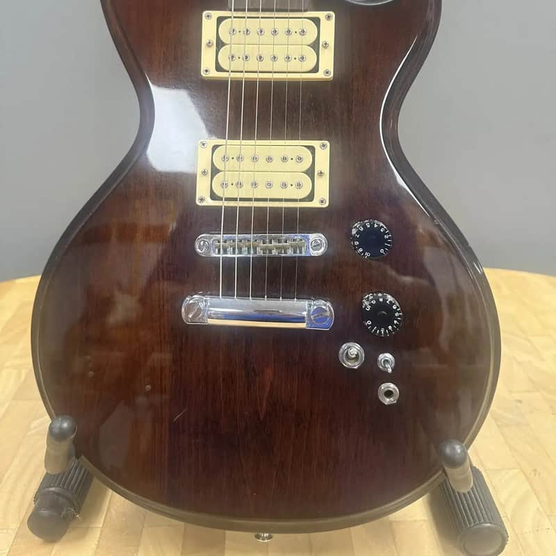1970s Epiphone Scroll SC450 Dark Mahogany