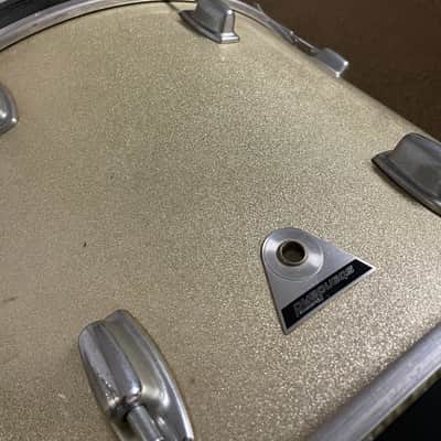 Ludwig Standard 12/13/16/22 Drum Kit 1970’s - Silver Mist image 10