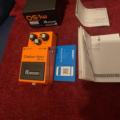 (Mint) Boss DS-1W Distortion Waza Craft 2022 - Present - Orange image 1