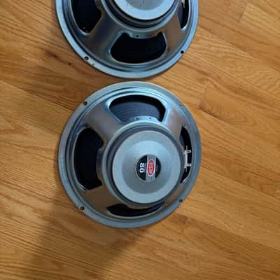 PAIR: Celestion G12P-80 Seventy 80 12" 80-Watt 8ohm Guitar Amp Speaker 2020s PAIR image 2