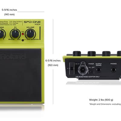 Roland SPD-1K Kick Sampling Pad w/ Power Supply image 9