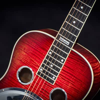 National Scheerhorn Figured Maple Roundneck 2019 image 21