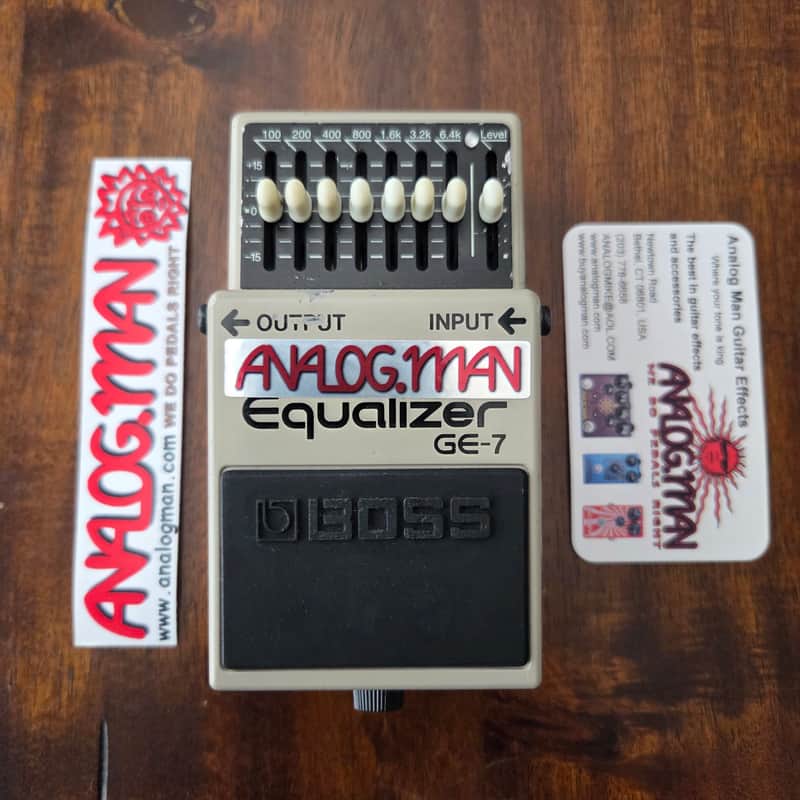 Legendary EQ Upgrade: Boss GE-7 with Pro Mod & Green LED