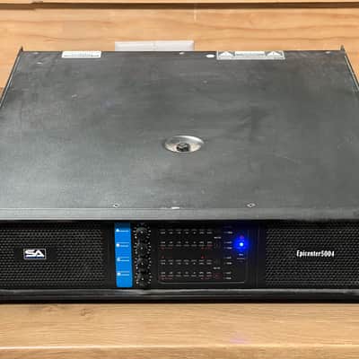 Seismic Audio Epicenter5004 4-Channel 2000w Power Amplifier 2010s - Black image 1