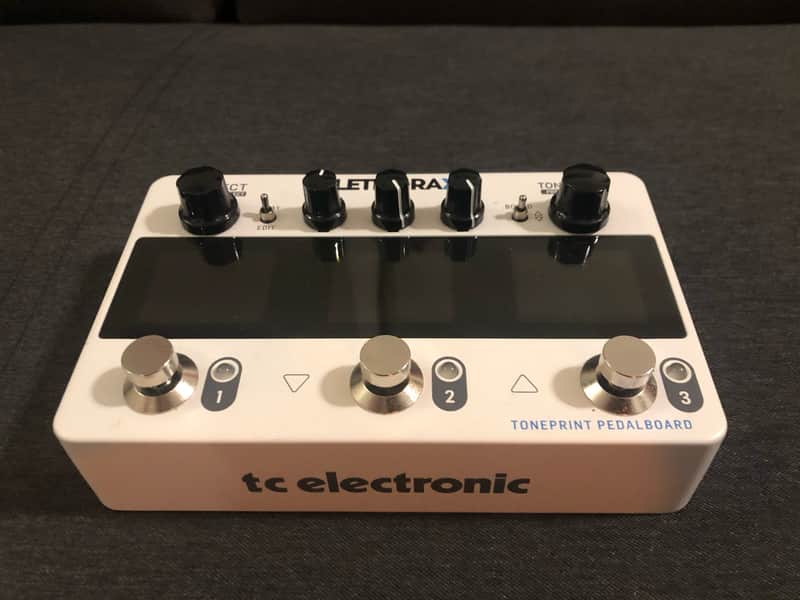 TC Electronic Plethora X3 TonePrint Multi-Effects Pedalboard 2022 - Present - White