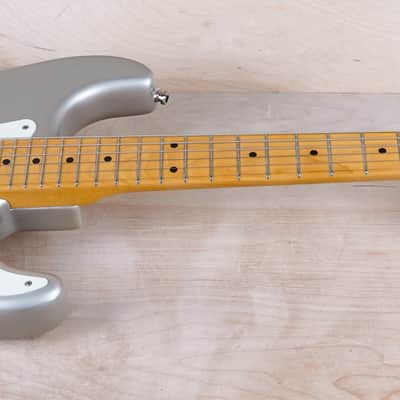 Fender American Original '50s Stratocaster 2020 Inca Silver USA Reissue w/ OHSC image 4