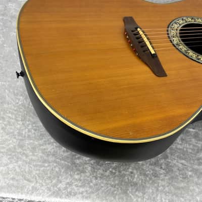Vintage Ovation Glen Campbell 1627 acoustic electric guitar with case image 4