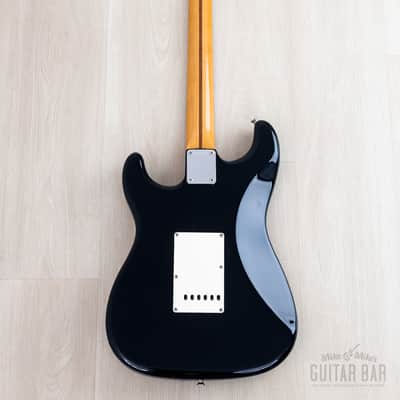 1988 Fender Stratocaster ‘57 Vintage Reissue ST57-55 Black w/ Hangtag, Japan MIJ Fujigen image 3