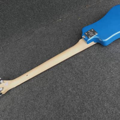 Hofner HCT-SH-BL-O CT Series Shorty Travel/Mini Electric Guitar BLUE image 6