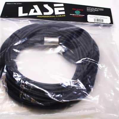 LASE 50 Ft DMX Lighting Cable W/ NEUTRIK NC3MXX 3-Pin XLR Male to NC3FXXX Female image 1