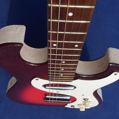 Silvertone 1457 1960 Red Sparkle image 6