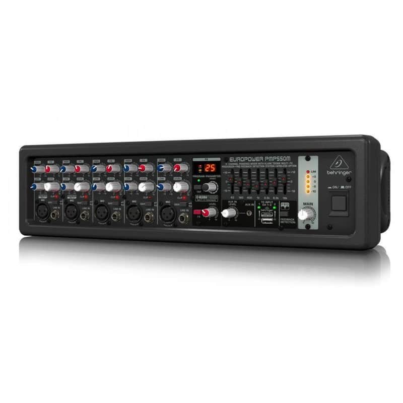 Behringer Europower PMP550M 5-Channel 500-Watt Powered Mixer image 2