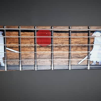 Manuel Ali Guitars X6 *Dawn of the Samurai* 2021 Explorer image 6