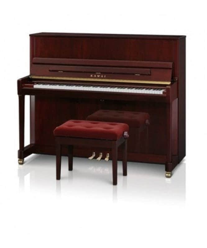 Kawai K300 Upright Piano – 122 Cm – Mahogany Polish image 1