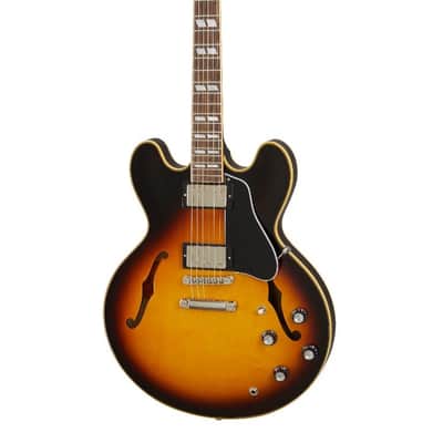 Gibson ES 345 Semi Hollow Electroc Guitar Vintage Burst image 3