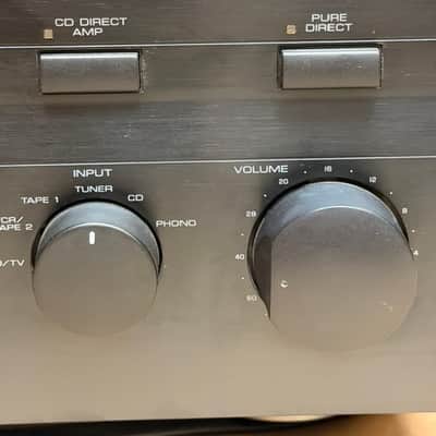 Yamaha RX-596 Natural Sound Stereo Receiver - 80W RMS w/ Phono Stage - Good Condition image 8