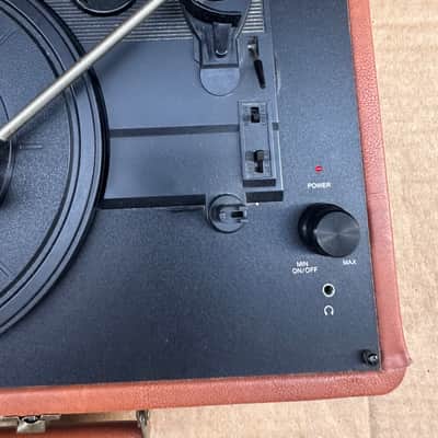 Crosley Cruiser CR8005A-OR Portable 3-Speed Turntable – Orange – Manufactured August 2014 image 2