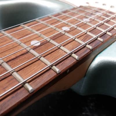 Hohner Rockwood PRO RP150G Electric Guitar Metallic Green image 3