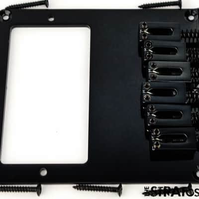 *NEW Modern Humbucker BRIDGE for Fender Telecaster Tele 10.5mm Spacing Black image 1