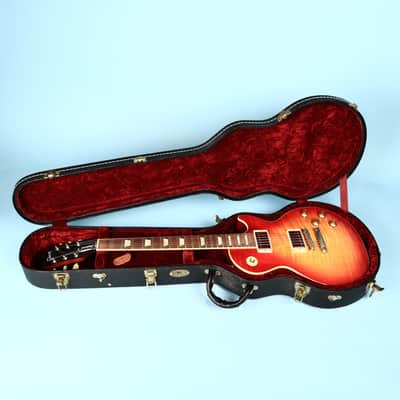 TKL Les Paul Hardshell Case Black Exterior Red Plush Interior Canada image 8