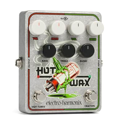 Electro-Harmonix Hot Wax Dual Overdrive White image 3