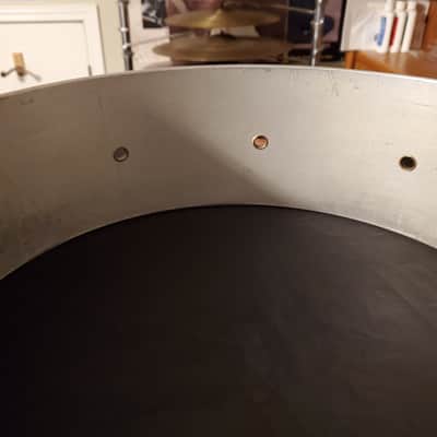 Slingerland Geisler Snare Drum 4.5x14 1920s - Cast Aluminum image 17