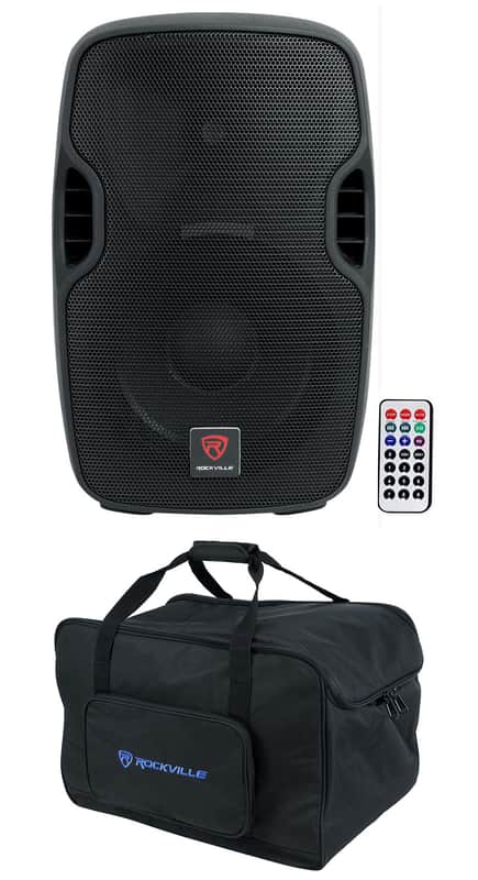 Rockville BPA10 10" 400 Watt DJ PA Speaker w/ Bluetooth+Carry Bag image 1