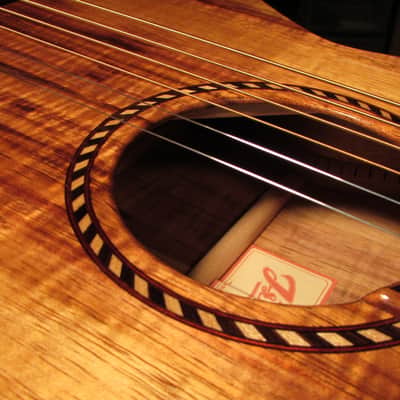 Iseman 'Style 1' Koa Weissenborn - Hawaiian Lap Steel Guitar image 2