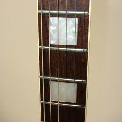 Vintage Memphis LP Copy Electric Guitar Black w/ EMG Pickups image 10